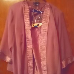 Silk three-piece outfit 11